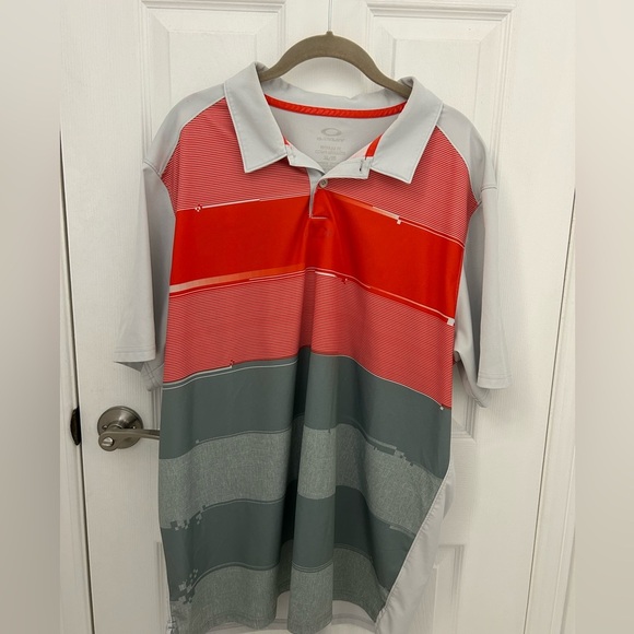 Oakley Dry-Fit Golf Shirt, Sz XL - Picture 1 of 8